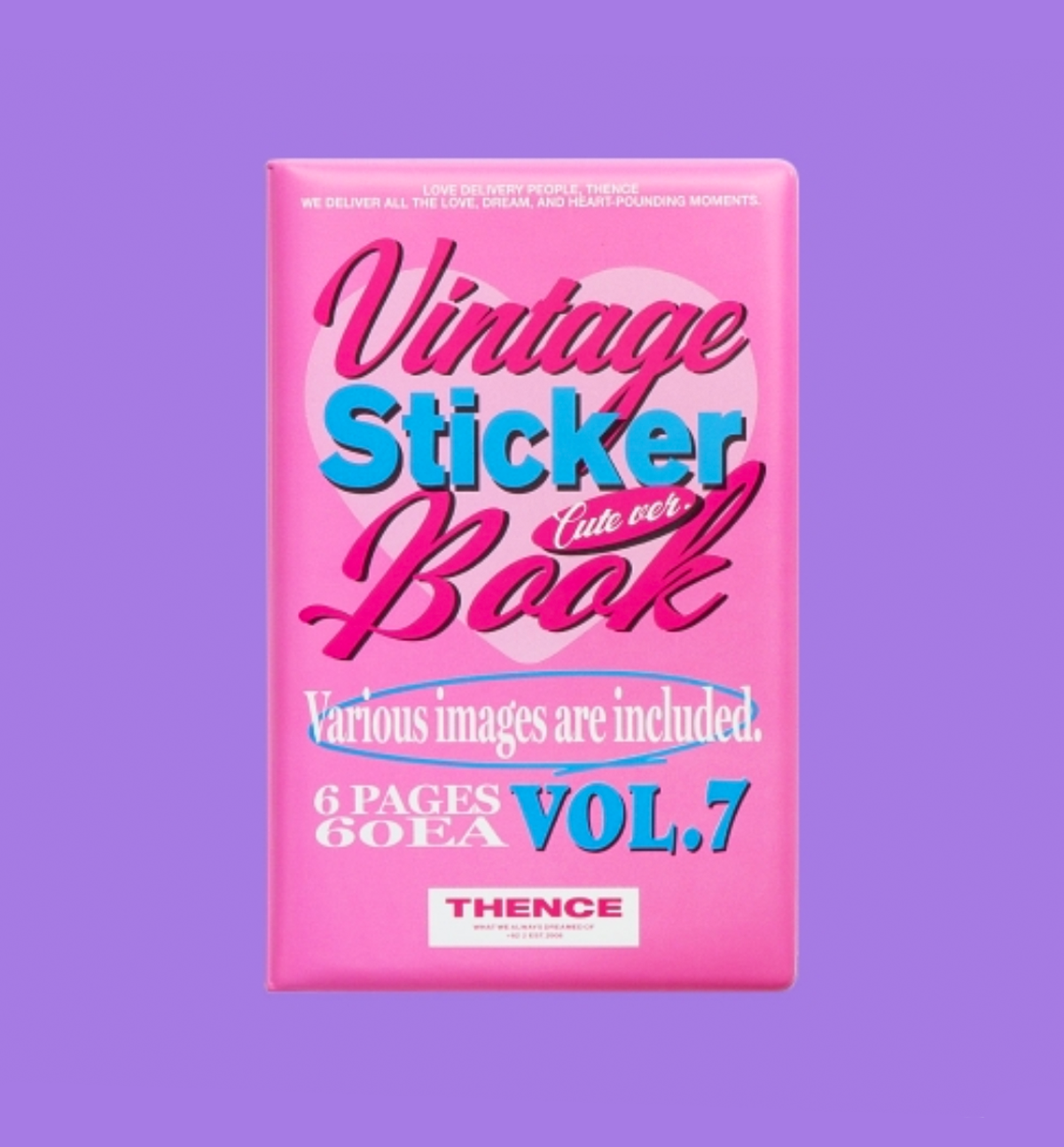 Vintage Book Collection Sticker