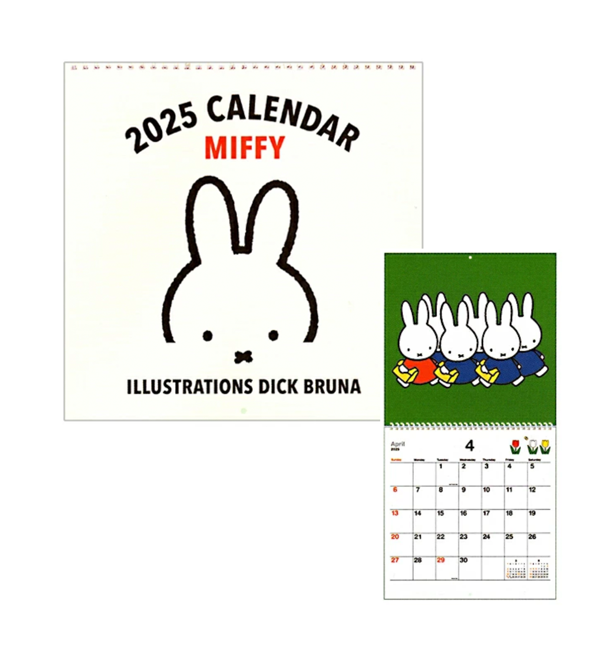 2025 Miffy Wall Calendar [Storybook]