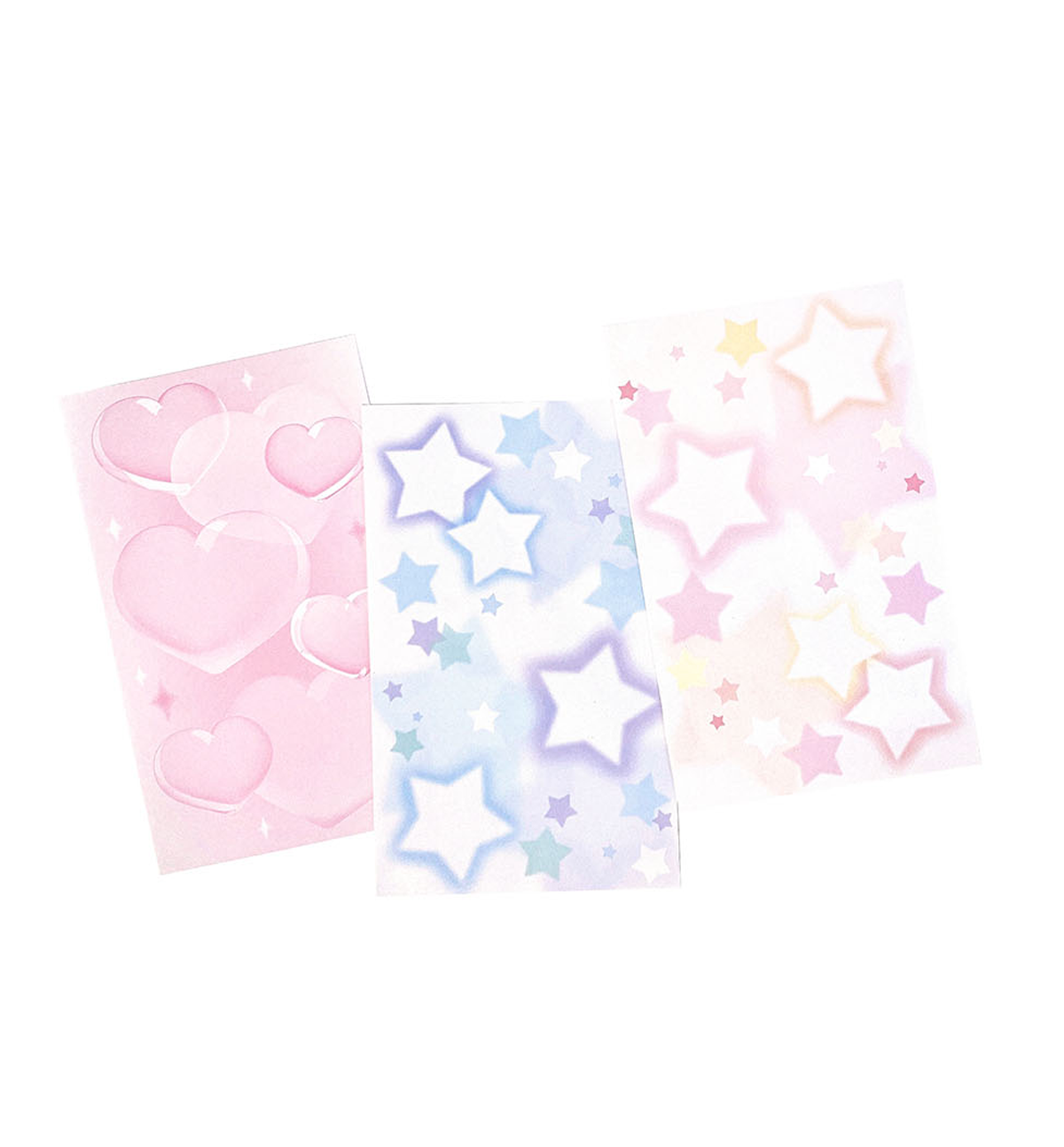 A6 Heart & Star Paper Refill