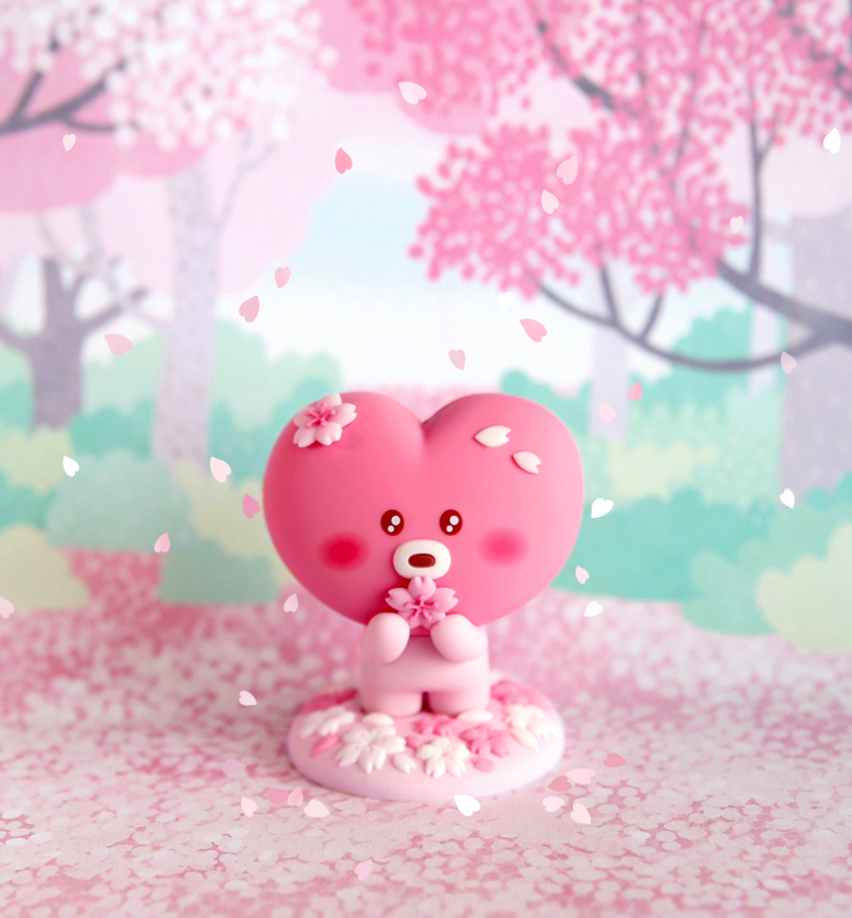 BT21 Cherry Blossom Figure [Tata]