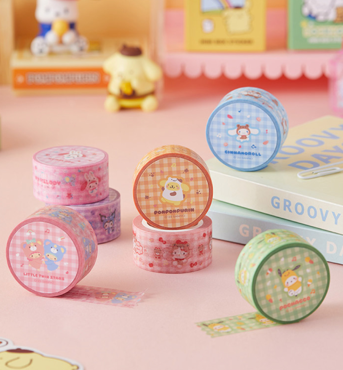 Washi Tape Stickers Sanrio, Cinnamoroll Washi Tape