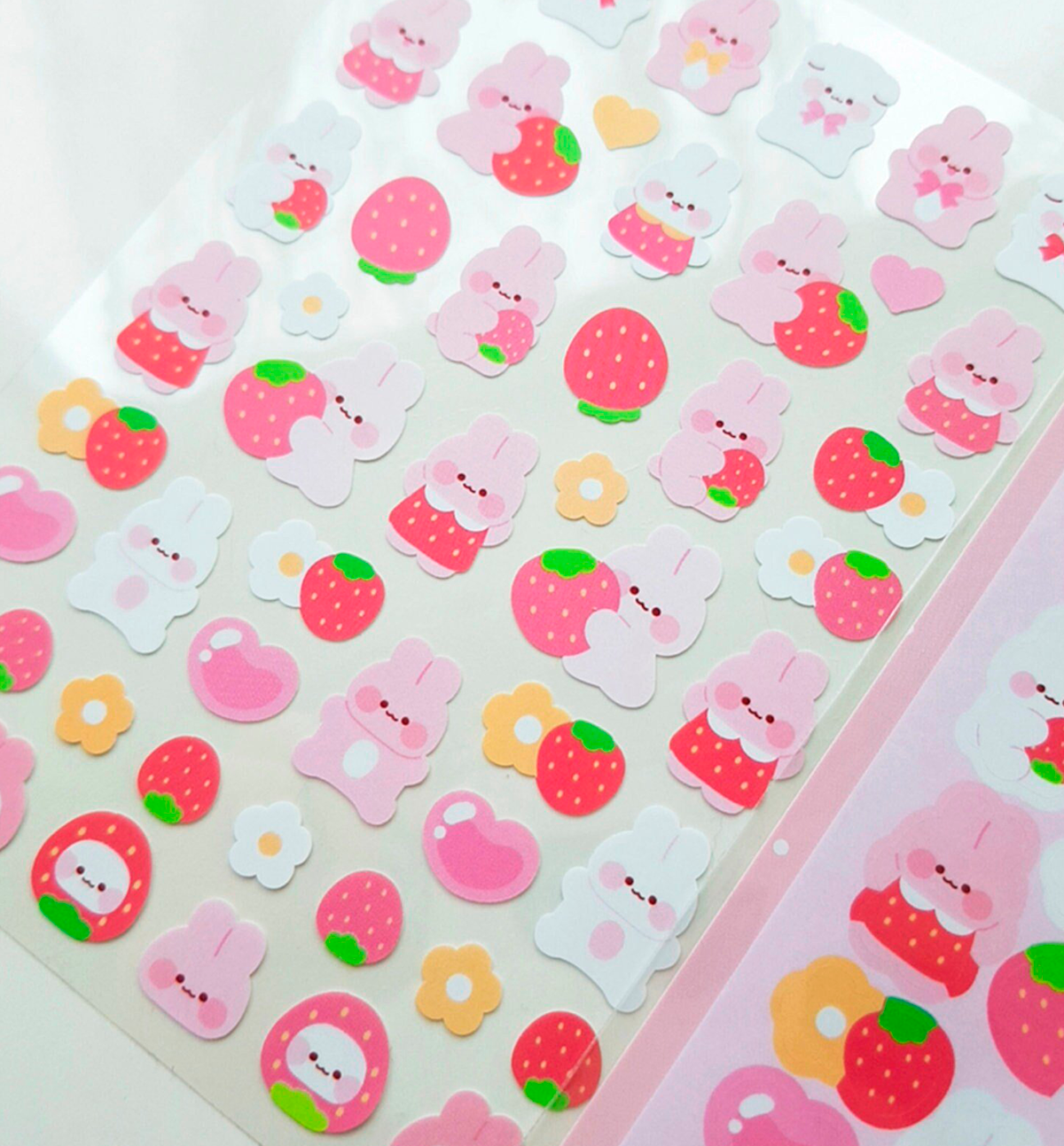 Mofusand Strawberry Stickers
