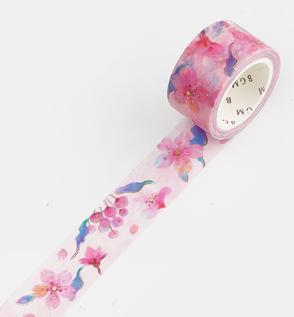 Morning Cherry Blossoms Washi Tape [Foil Stamping]