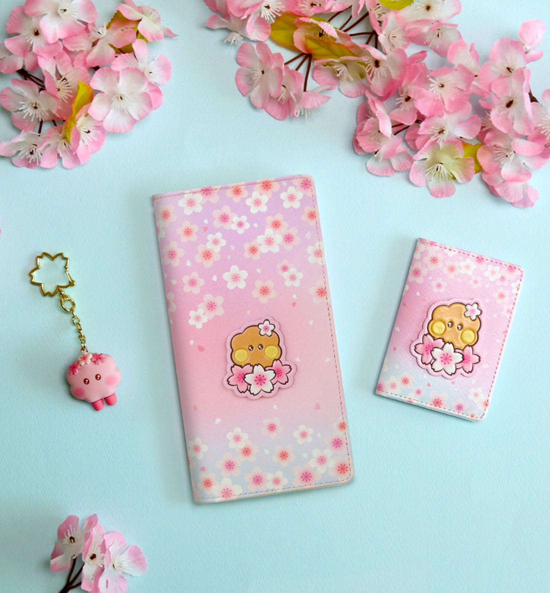 BT21 Cherry Blossom Large Passport Cover [Shooky]