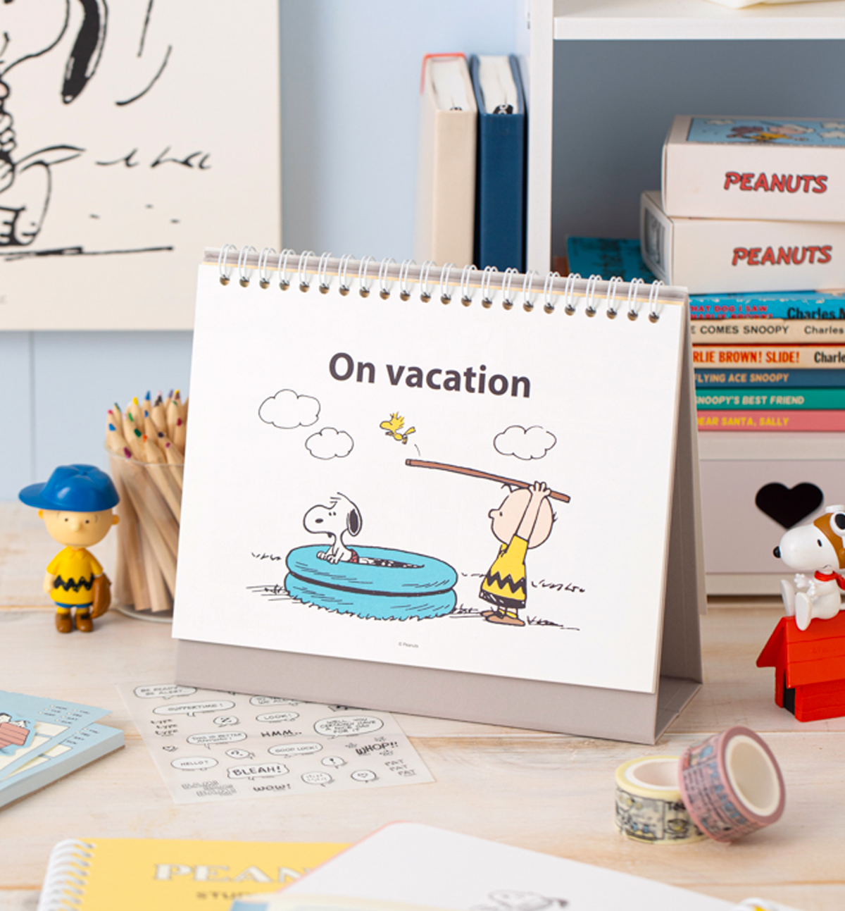 2024 Peanuts Desk Calendar