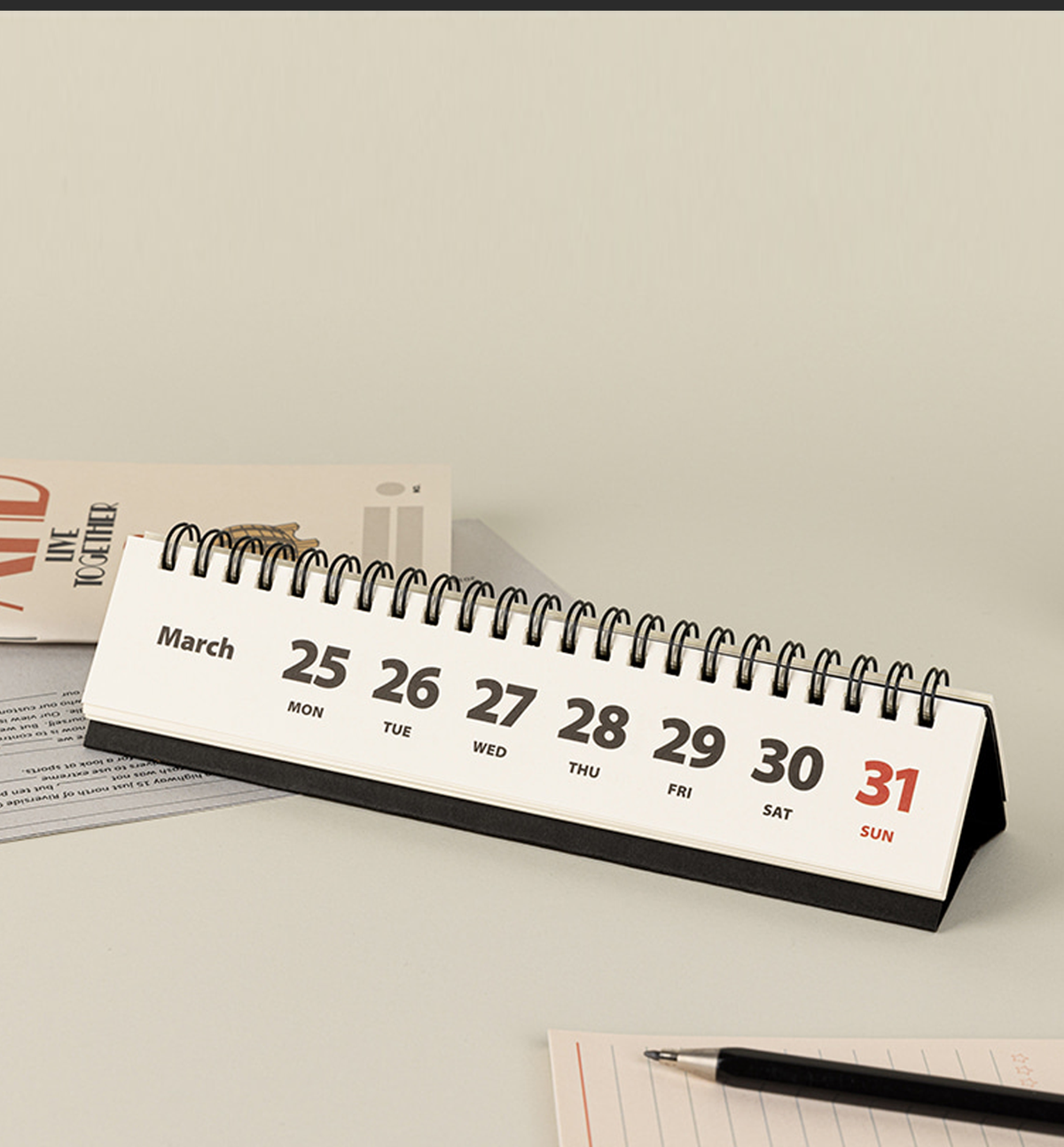 2024 Life & Pieces Desk Weekly Calendar