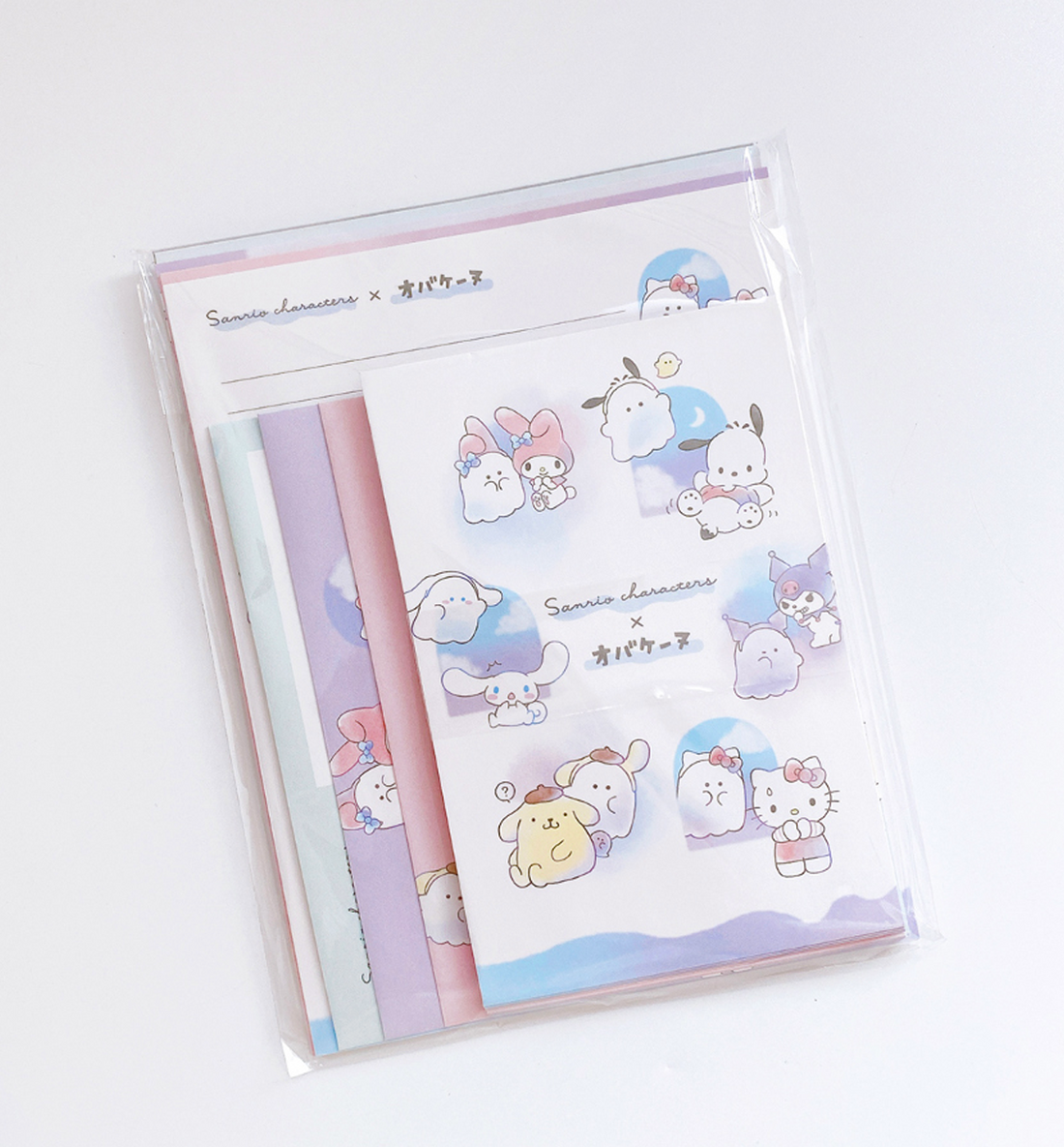 Sanrio Character x Obakenu Letter Set