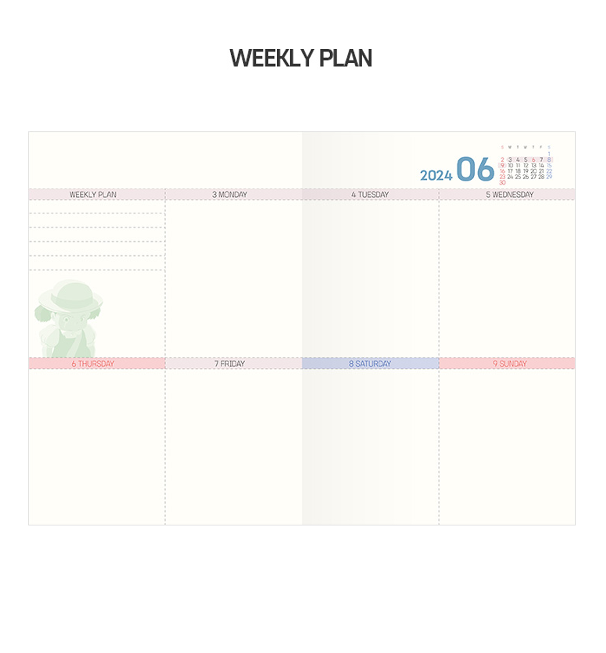 Totoro Mini Planner Sticker Set – Plan N Stick