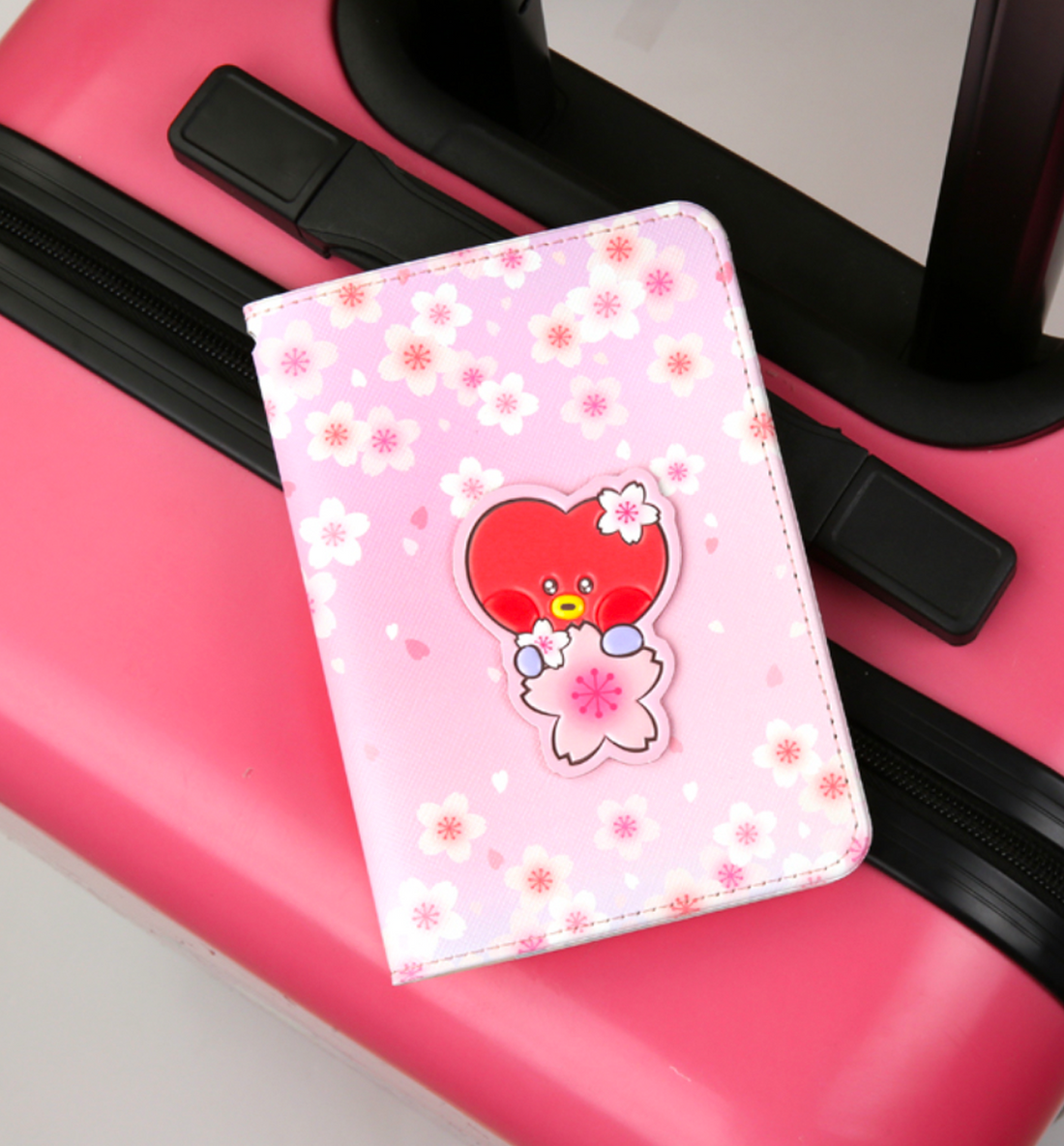 BT21 Cherry Blossom Passport Cover [Tata]