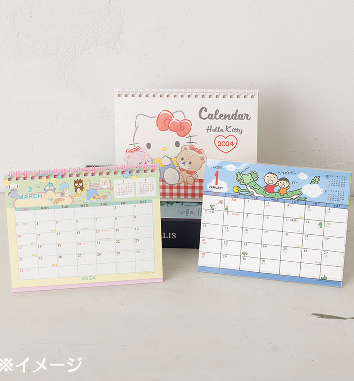 2024 Sanrio Characters Ring Desk Calendar