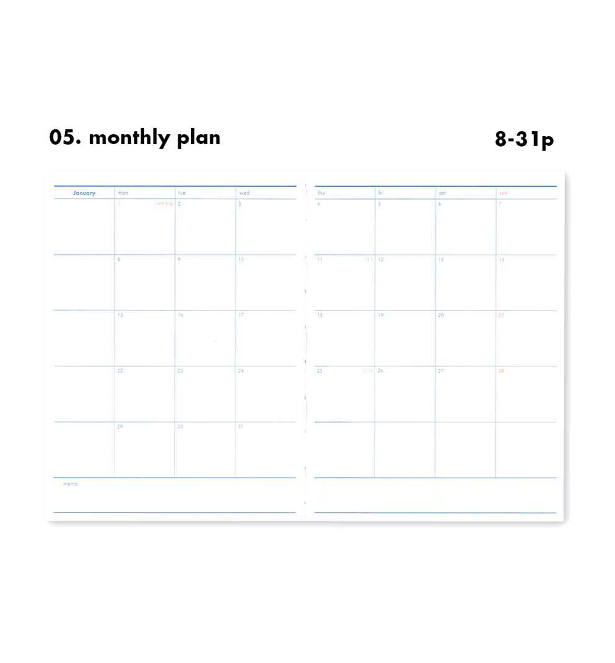 2024-2025 Monthly Planner: 2 Year Monthly Planner Calendar Agenda Organizer  Diary, Two Year 24 Months Schedule With Password Log, Contact Names And  Notebook