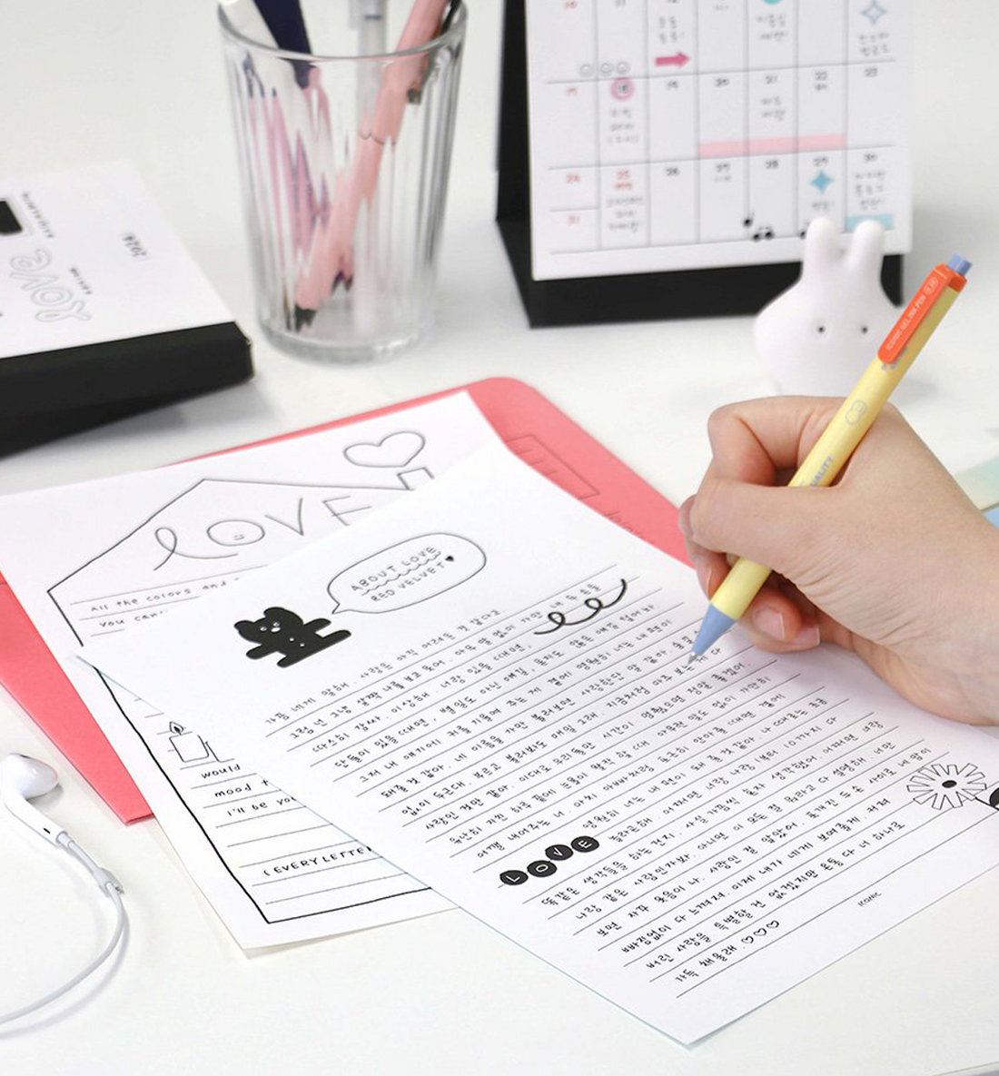 Doodle Letter Pad