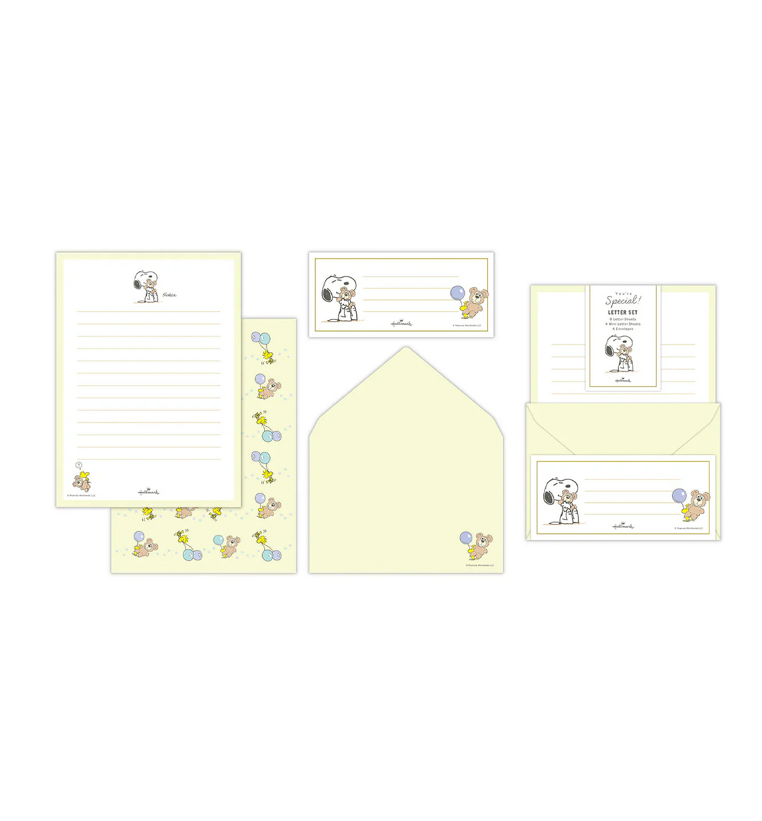 [JAPAN] Peanuts Snoopy You're Special Letter Set [Yellow]