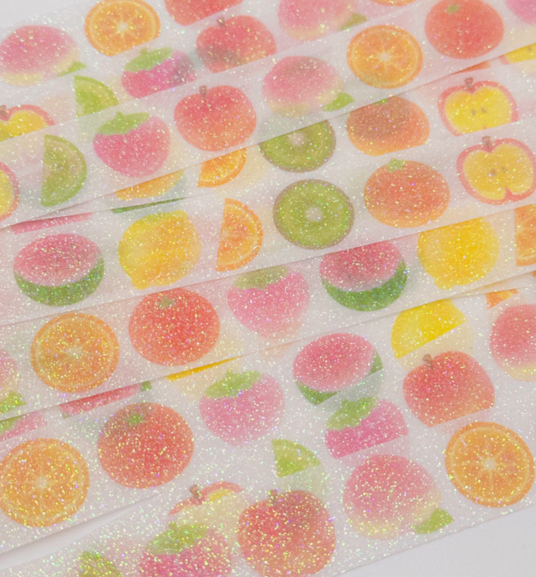 Sugar Fruit Candy Kiss Cut Washi Tape