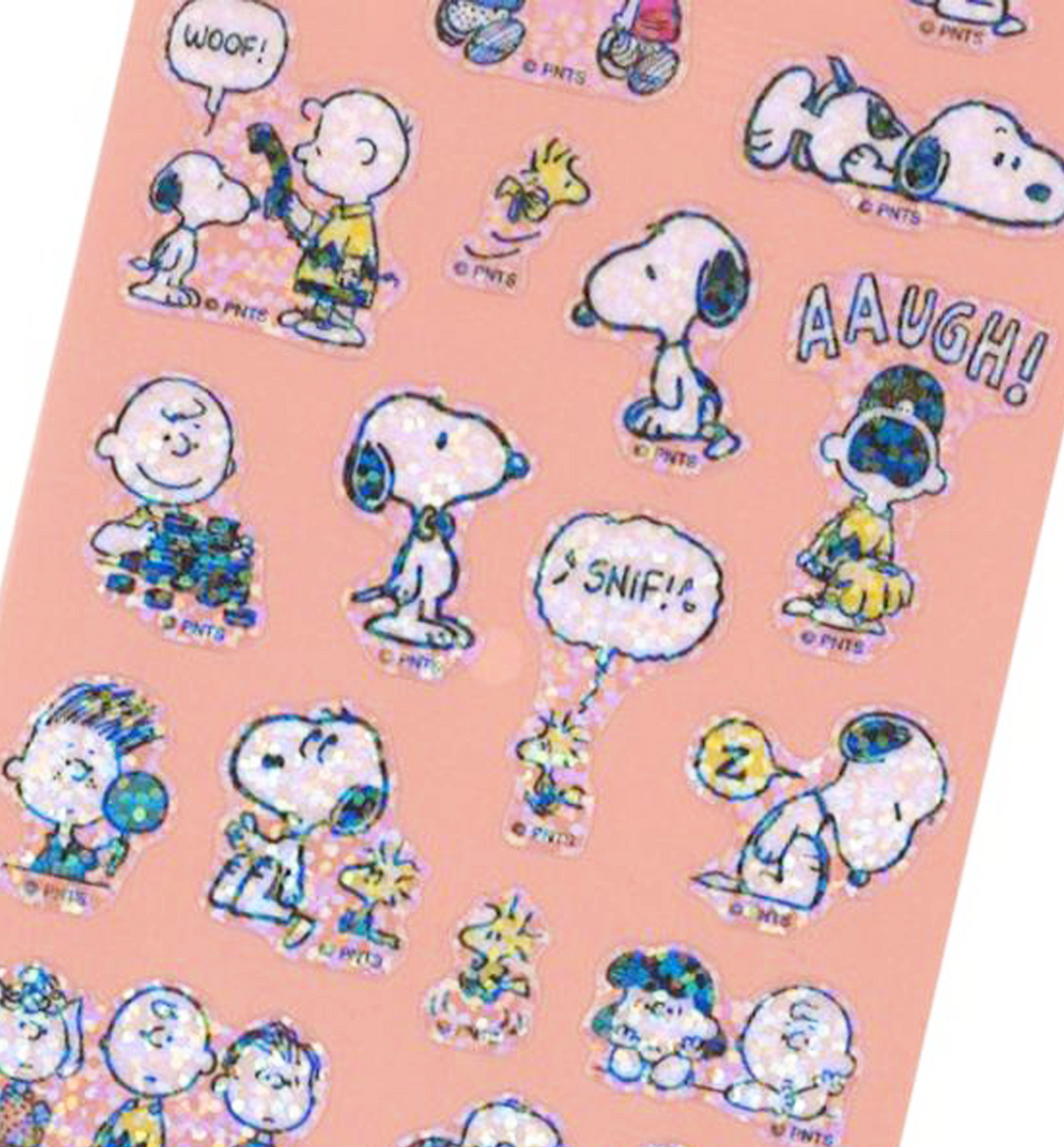 Snoopy & Friends Glitter Sticker