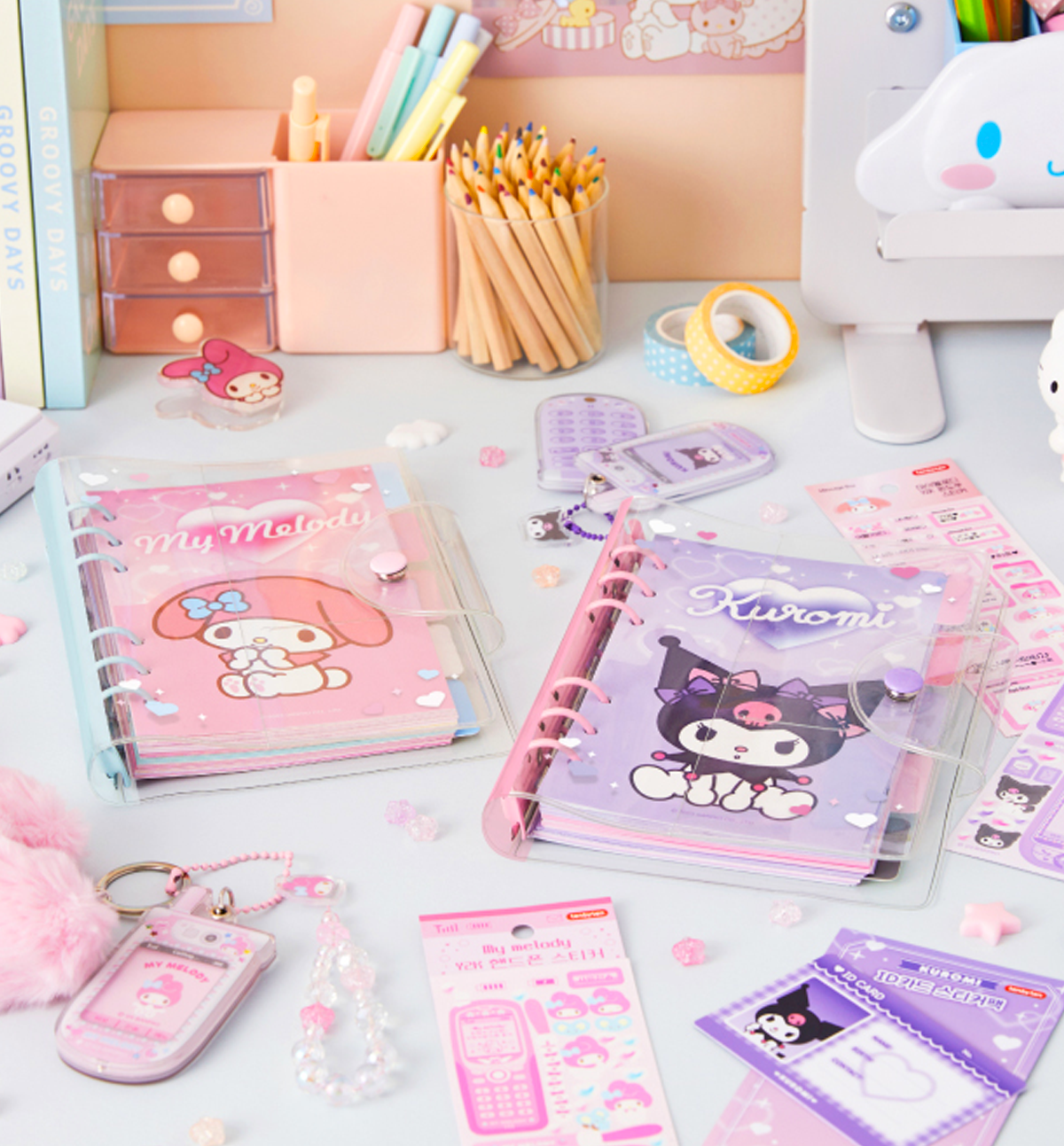 Sanrio A6 My Letter Planner Binder