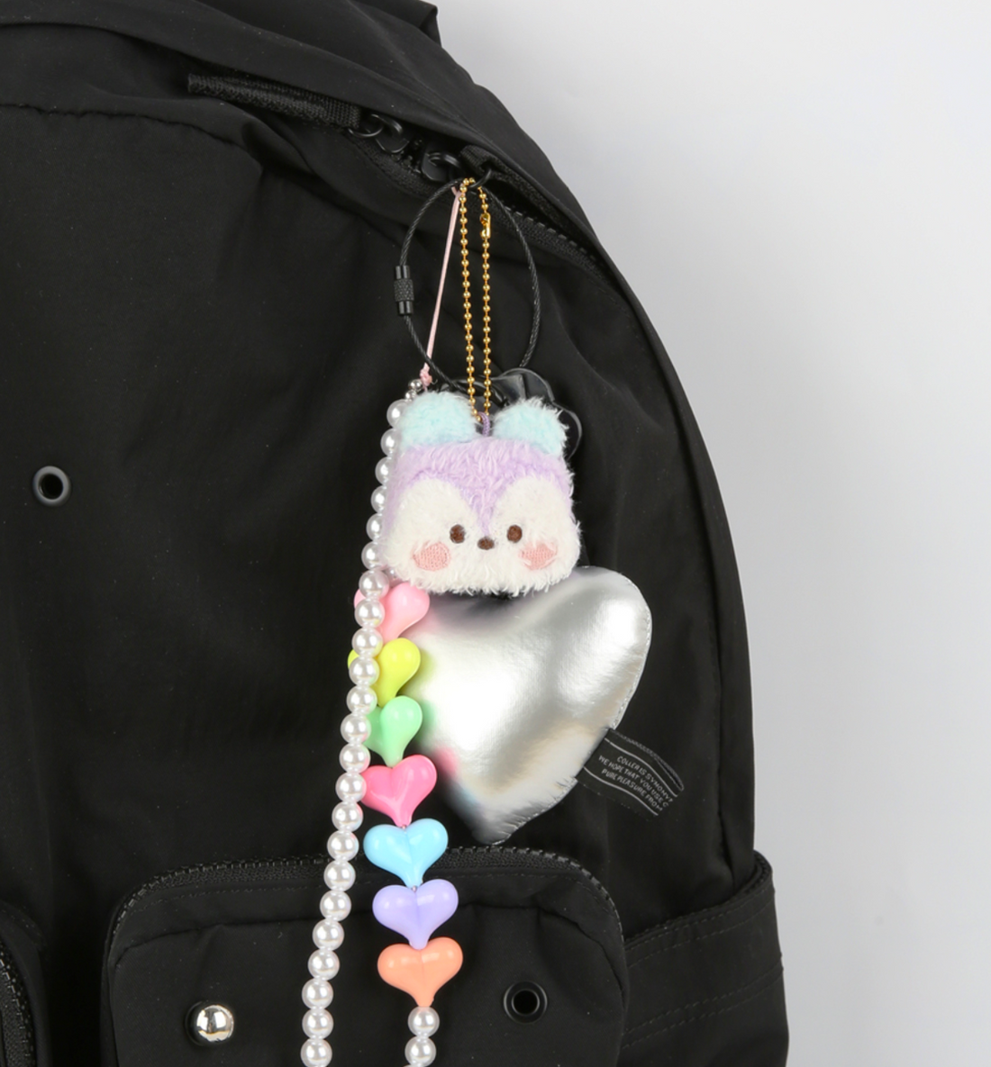 BT21 Minini Plush Face Keyring [Mang]