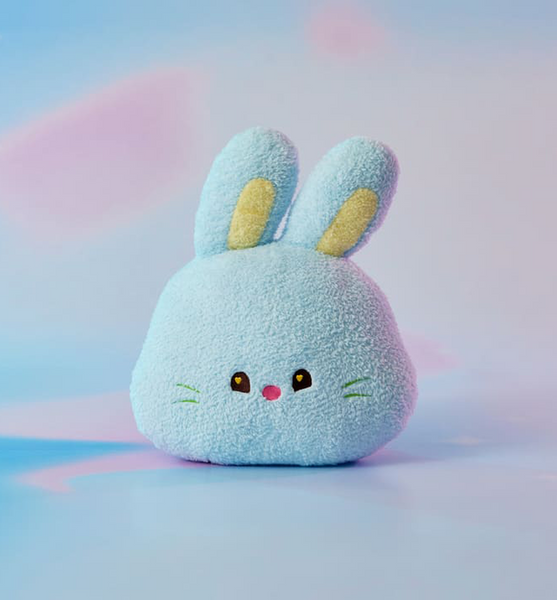 NewJeans Bunny Face Cushion [Blue]