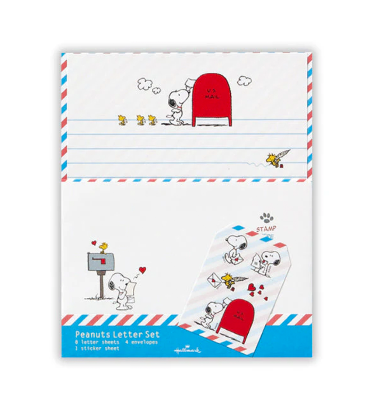 Peanuts Snoopy Letter Set [U.S Mail]