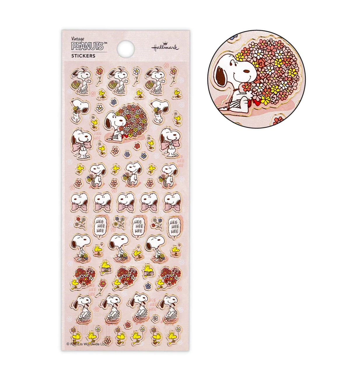 Peanuts Snoopy Sticker [Bouquet]