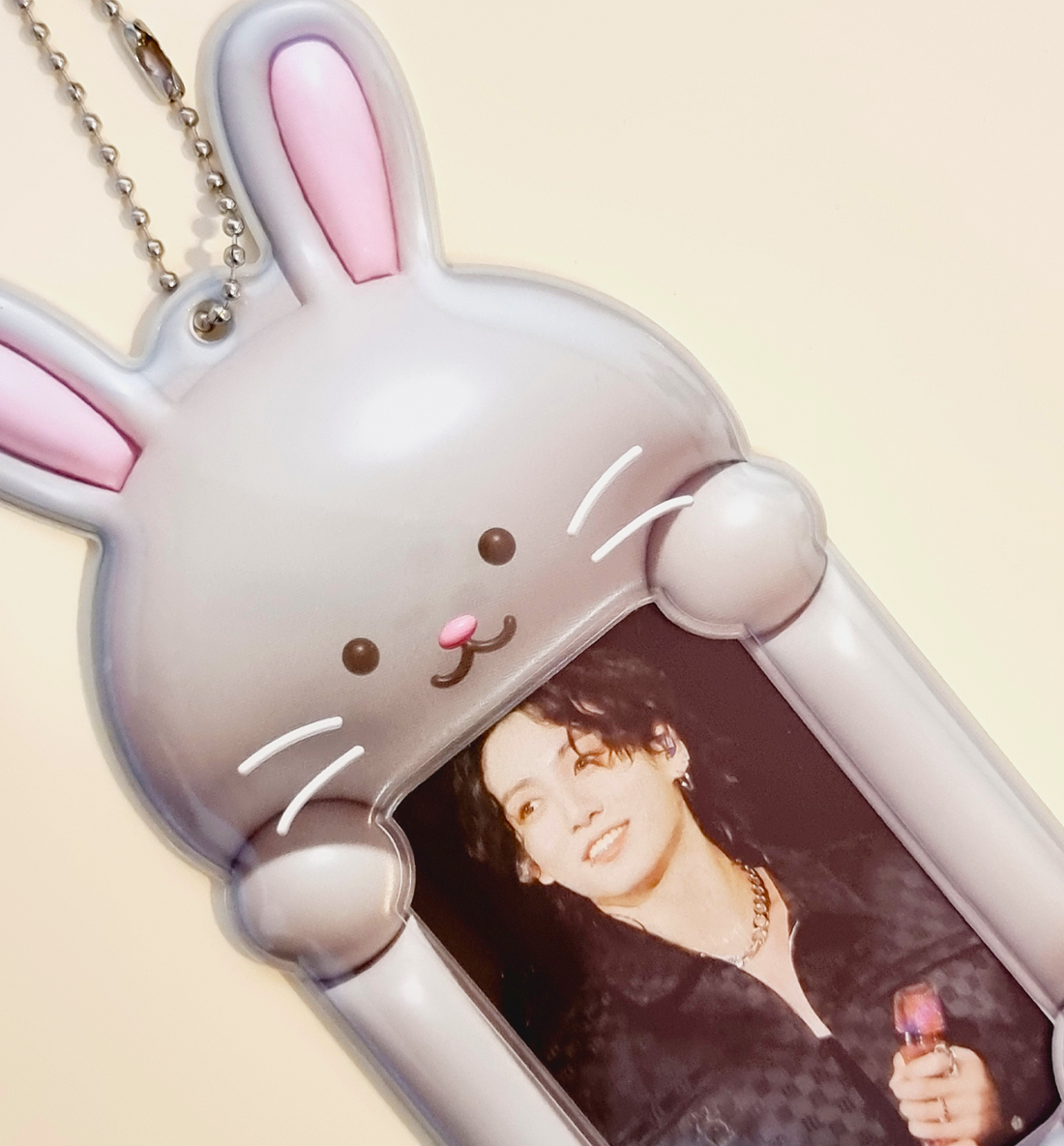 Gray Rabbit Photocard Holder