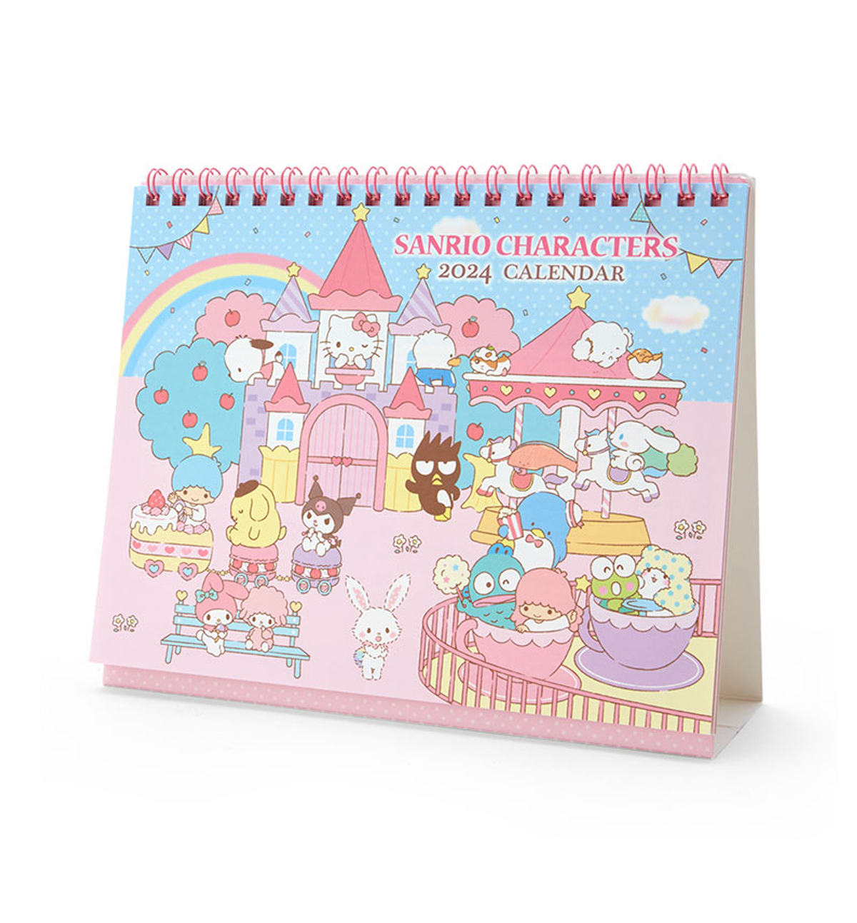 2024 Sanrio Characters Ring Desk Calendar