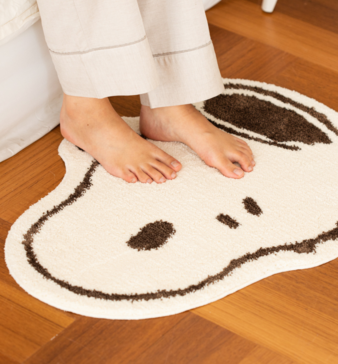 Snoopy Face Rug