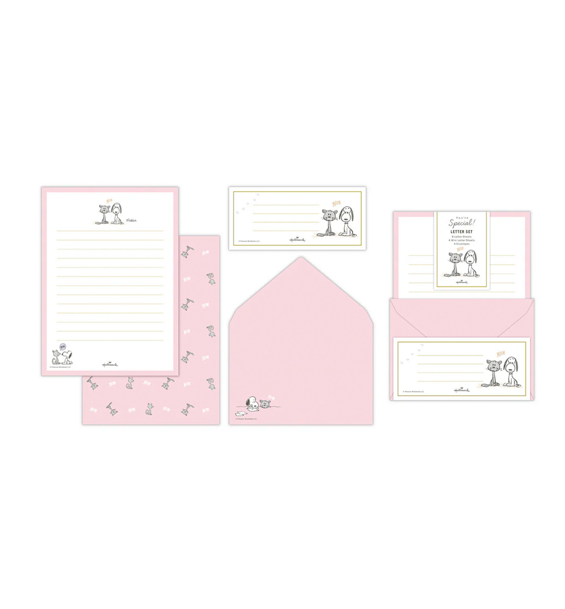 [JAPAN] Peanuts Snoopy You're Special Letter Set [Pink]