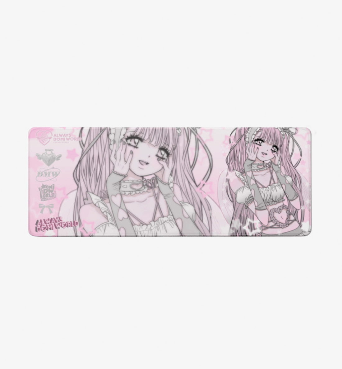 Domi World Desk Pad [Angel Of Gray]