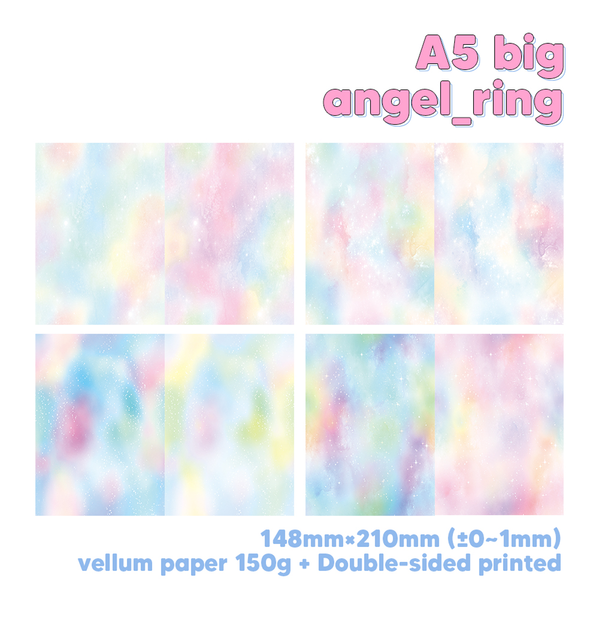 A5 Angel Ring Paper Refill