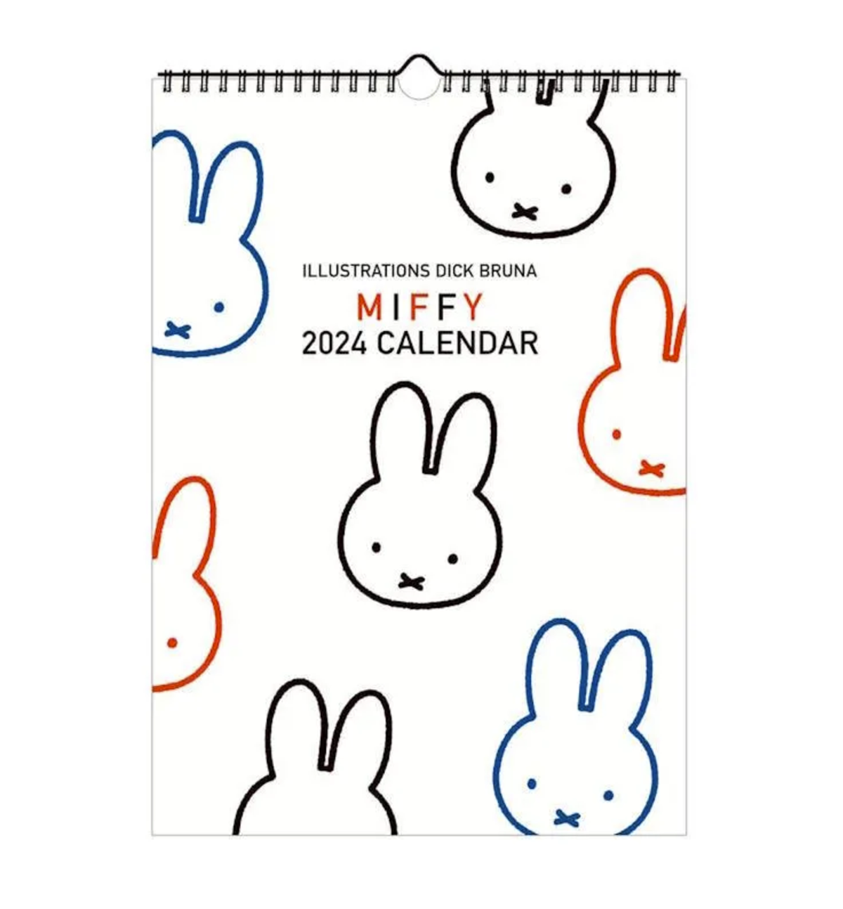 2024 Miffy Wall Calendar