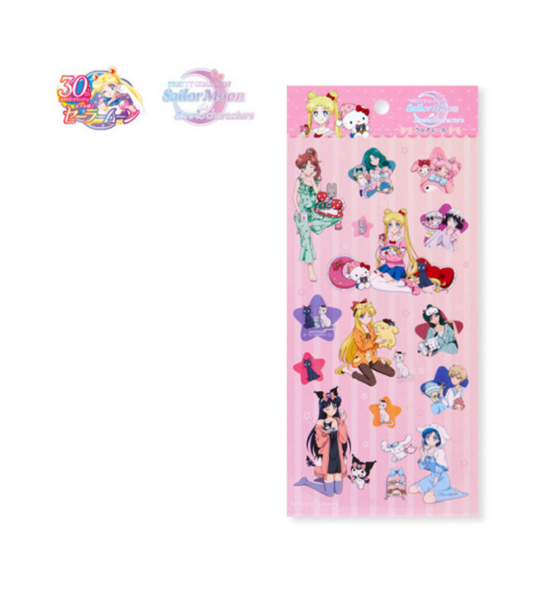 Sanrio x Sailor Moon Pretty Guardian Clear Sticker [A]