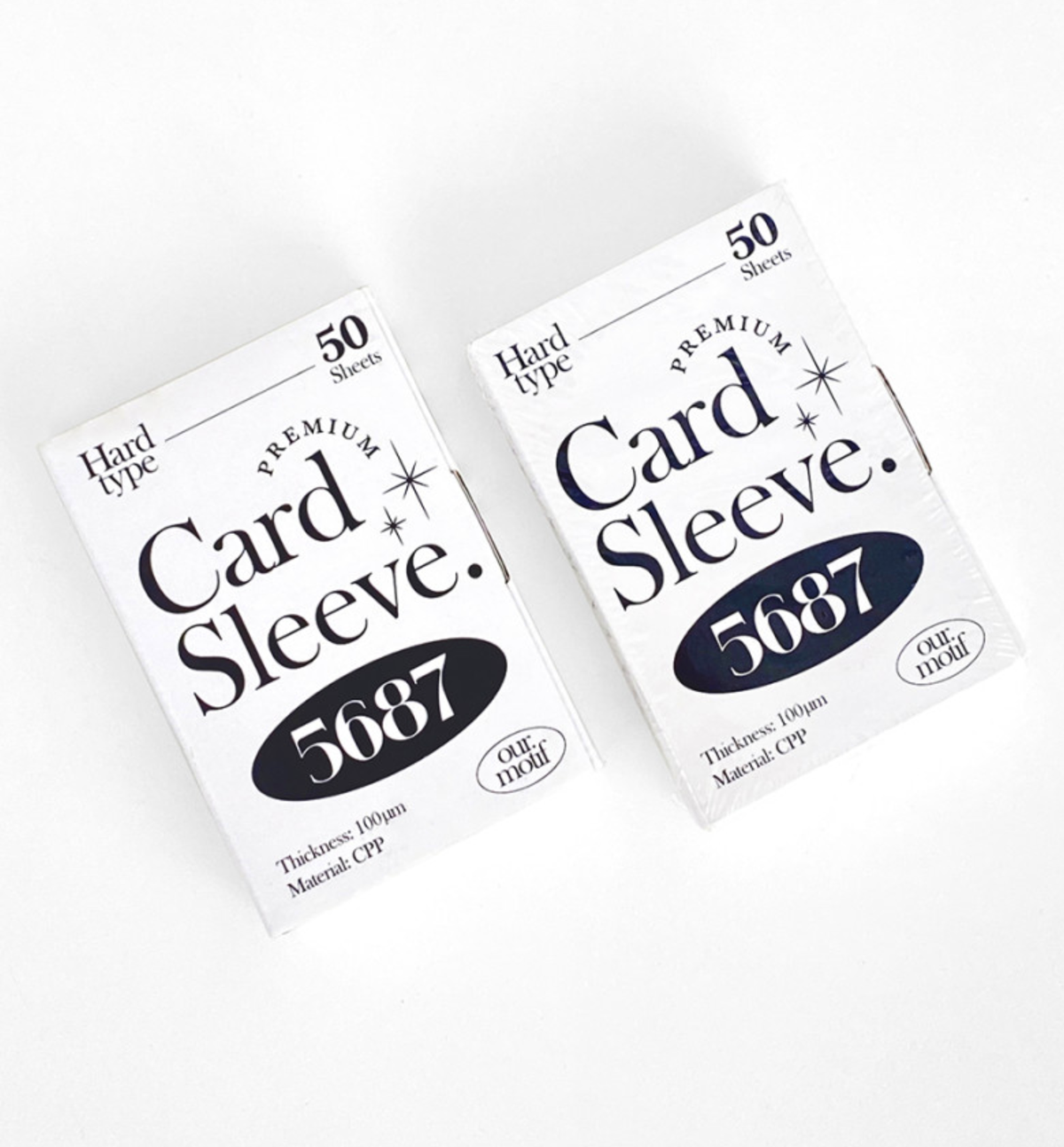 Hard Card Sleeves 5687 [56mm x 87mm]