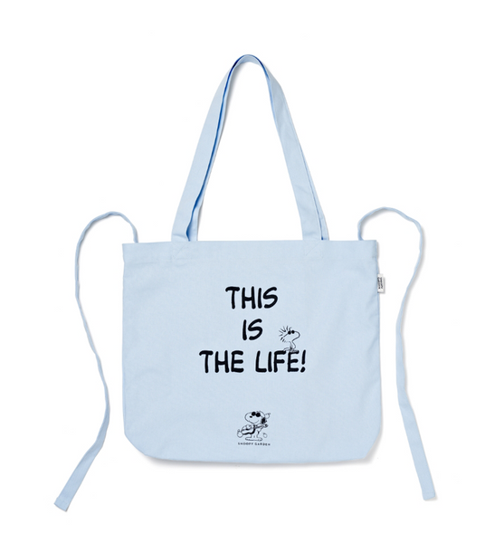 Peanuts Snoopy This Is The Life Eco Bag [Blue]