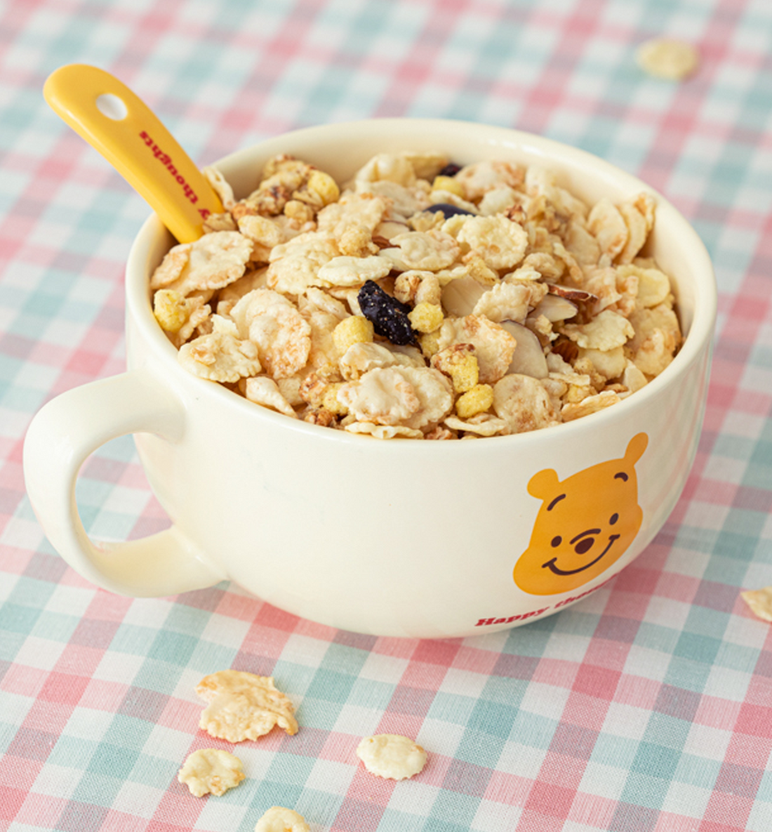 Winnie The Pooh Cereal Bowl + Spoon Set