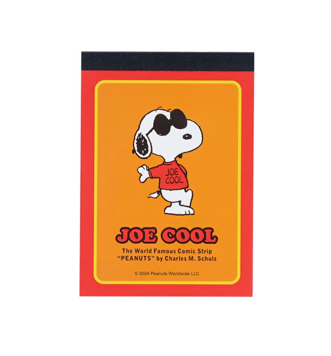 [JAPAN] Peanuts Snoopy Mini Memopad [Joe Cool]