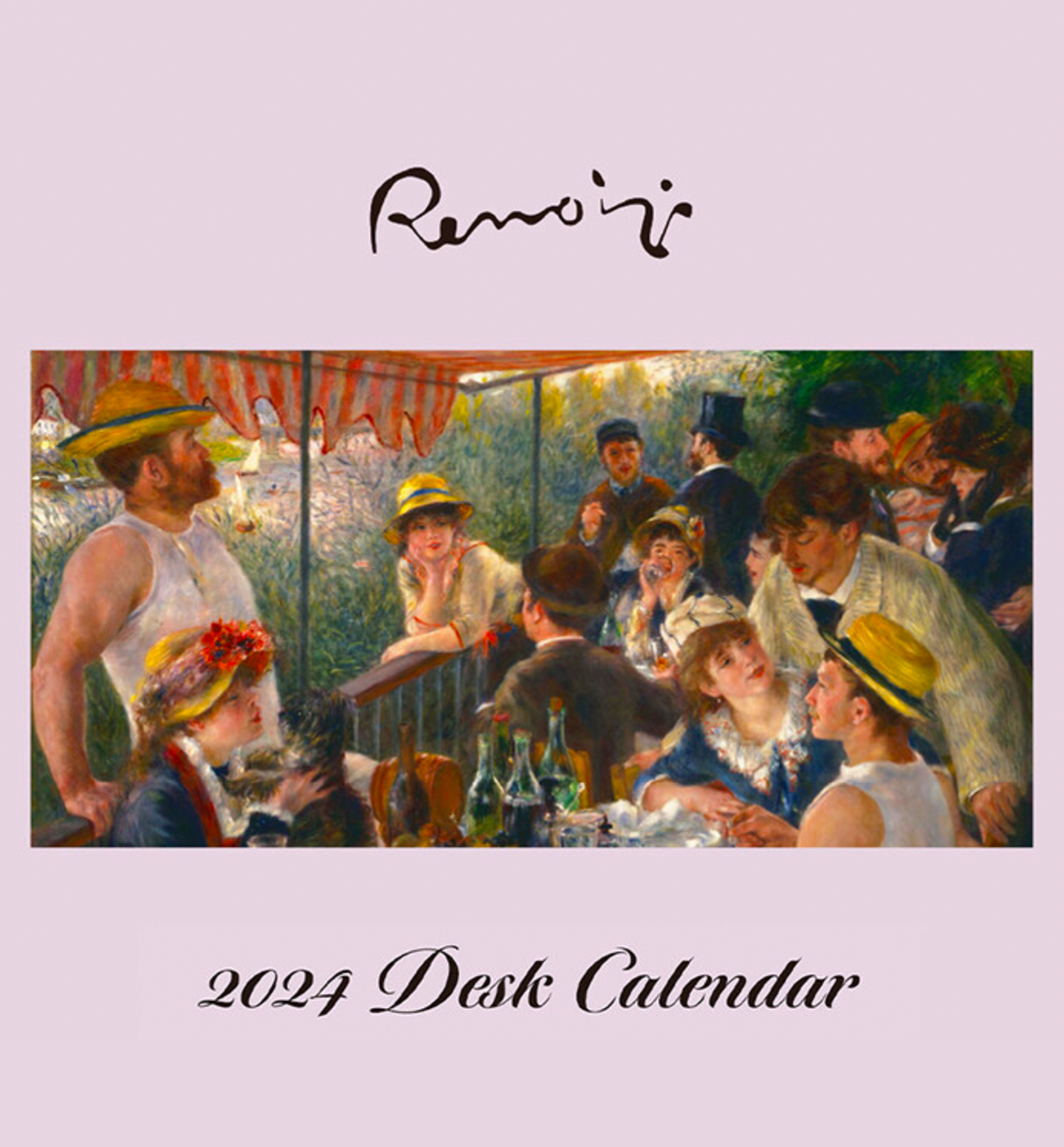 2024 Art Desk Calendar [Renoir]