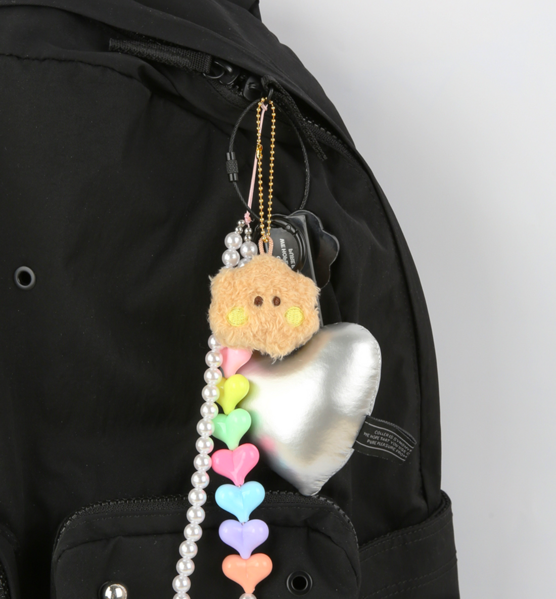 BT21 Minini Plush Face Keyring [Shooky]