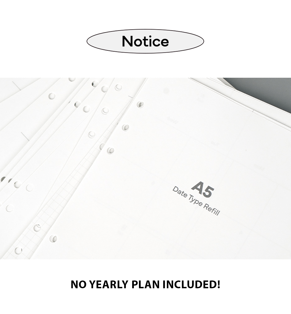 2024 A5 Planner Paper Refill [Dated]