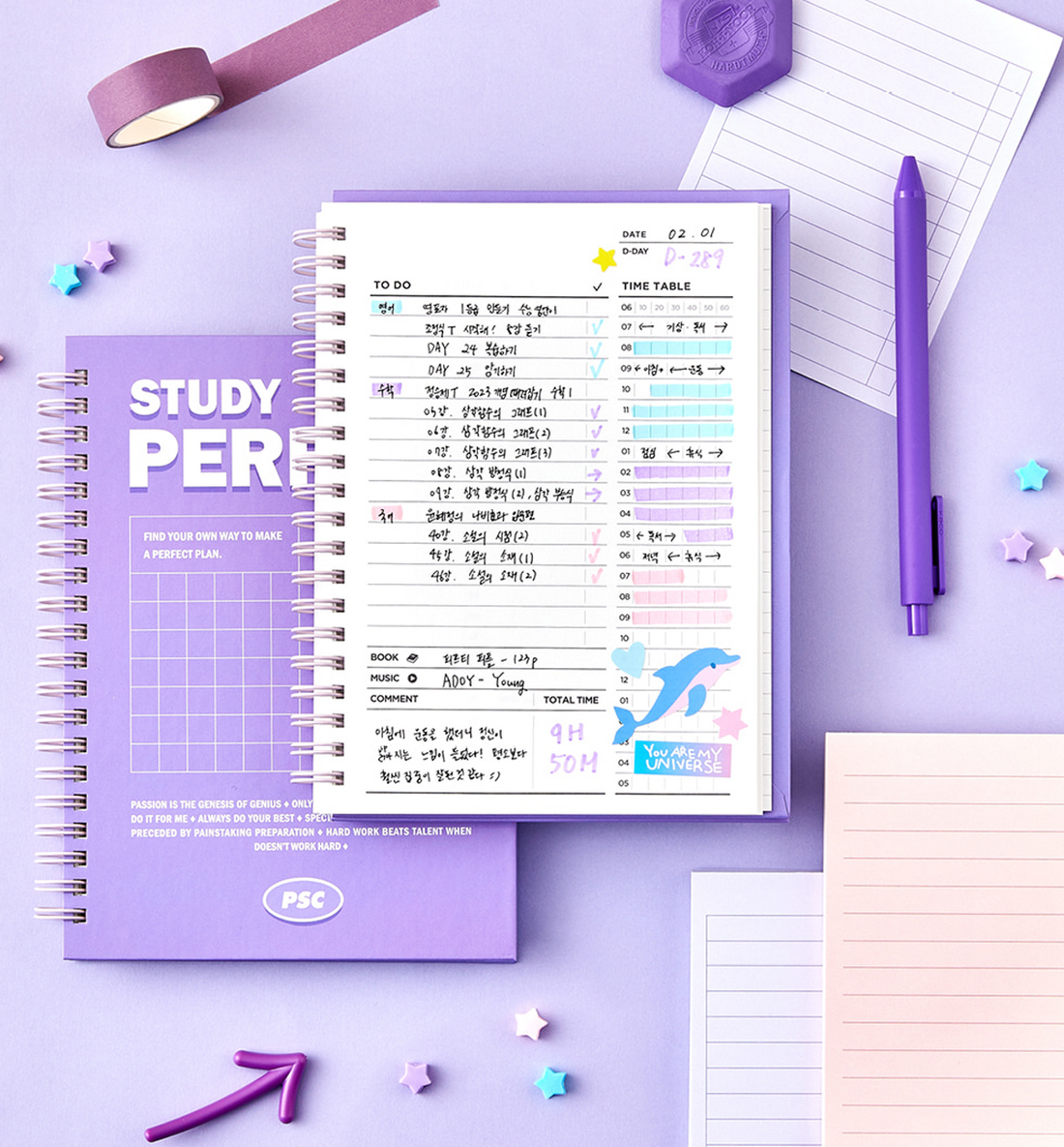 Perfect Study Club Planner Ver. 2 [4 Months]