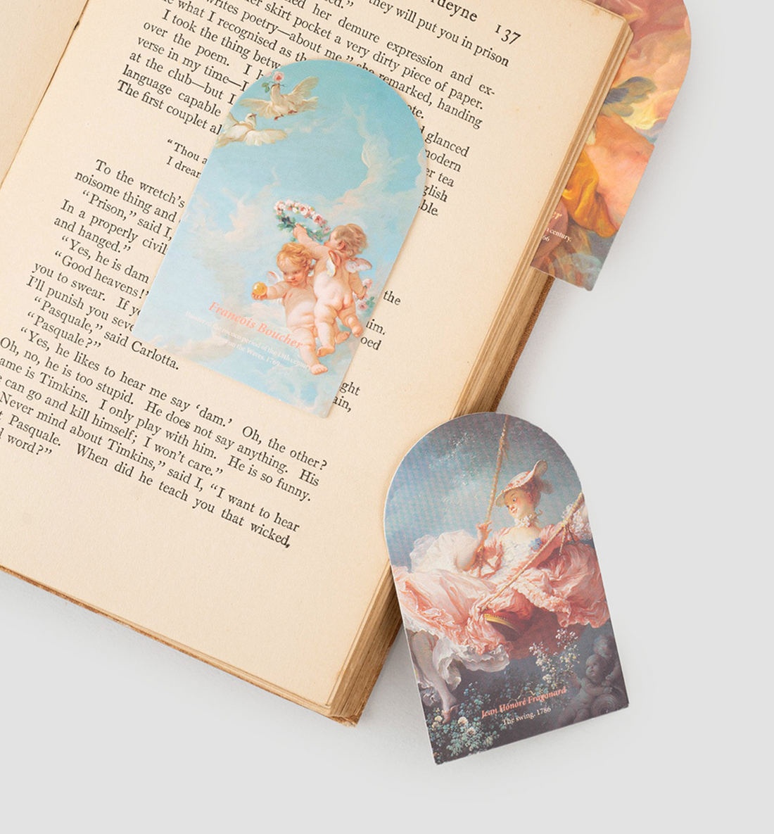 Rococo Bookmark Set [8 Bookmarks]