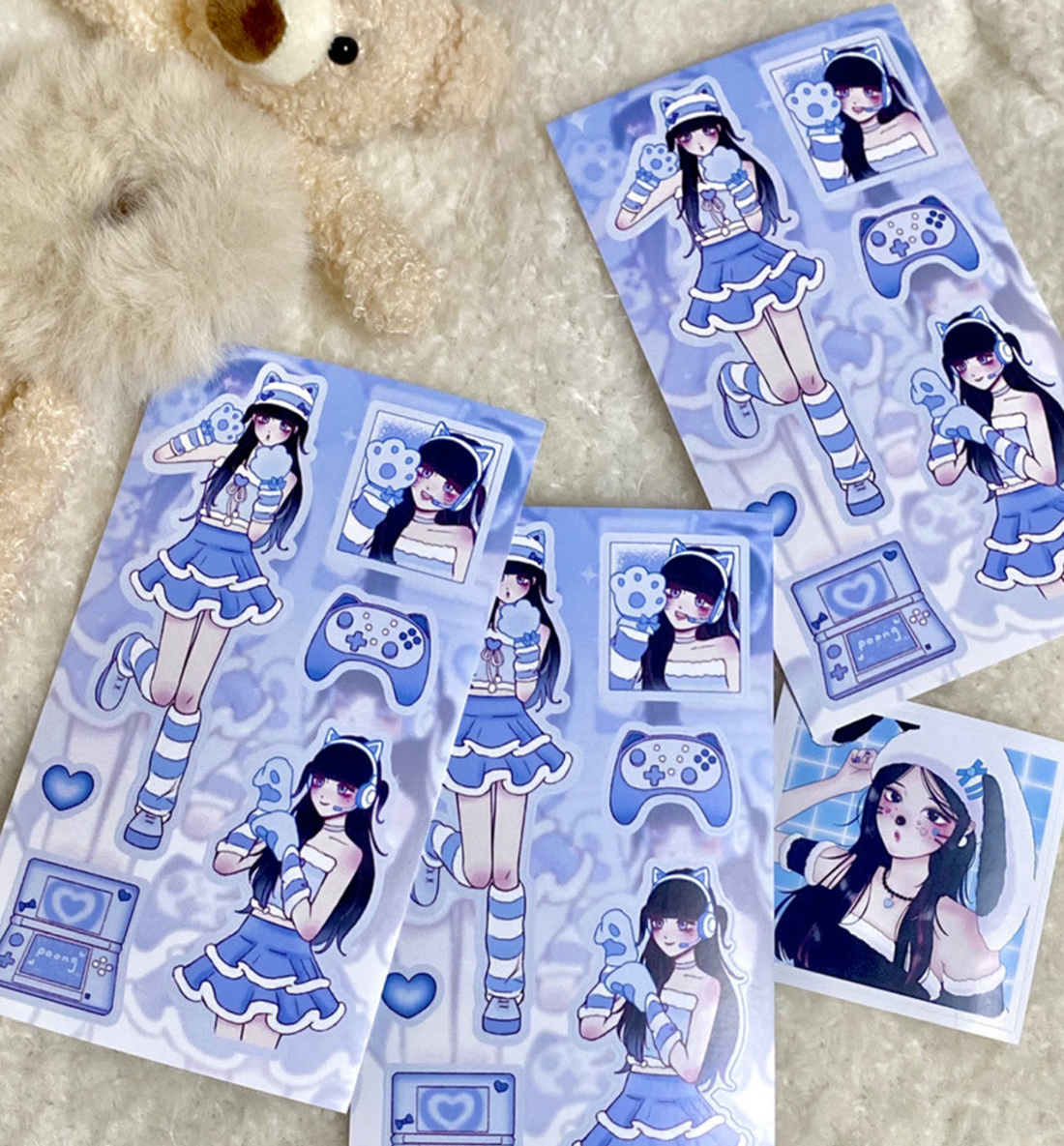 Kitty Virtual YouTuber Seal Sticker