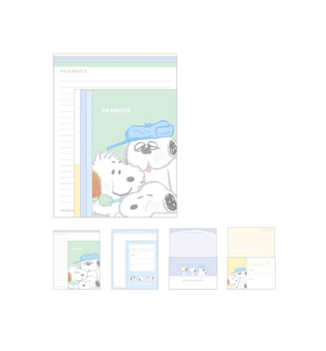 [JAPAN] Peanuts Snoopy & Friends Letter Set