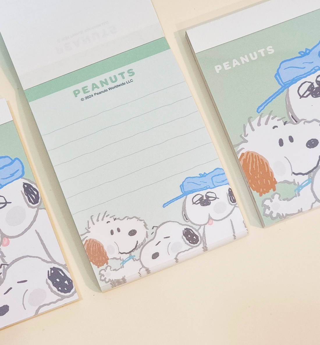 [JAPAN] Peanuts Snoopy Mini Memopad [Grow Happiness]