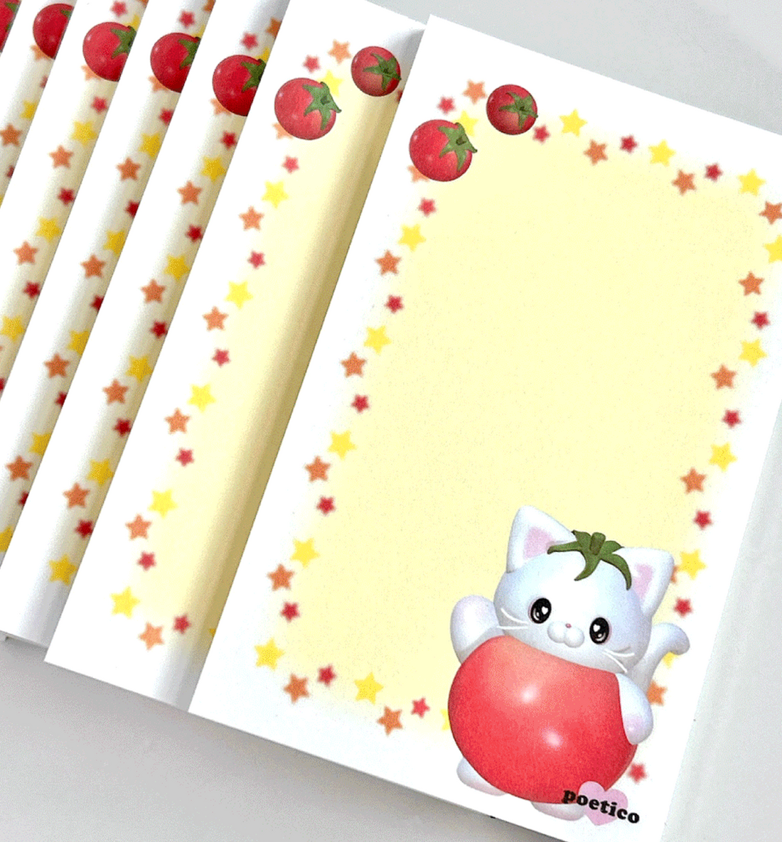 Tomato Kitty Mini Memopad