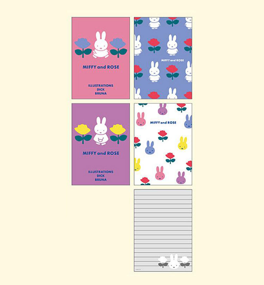 A6 Miffy Memopad [Flower]