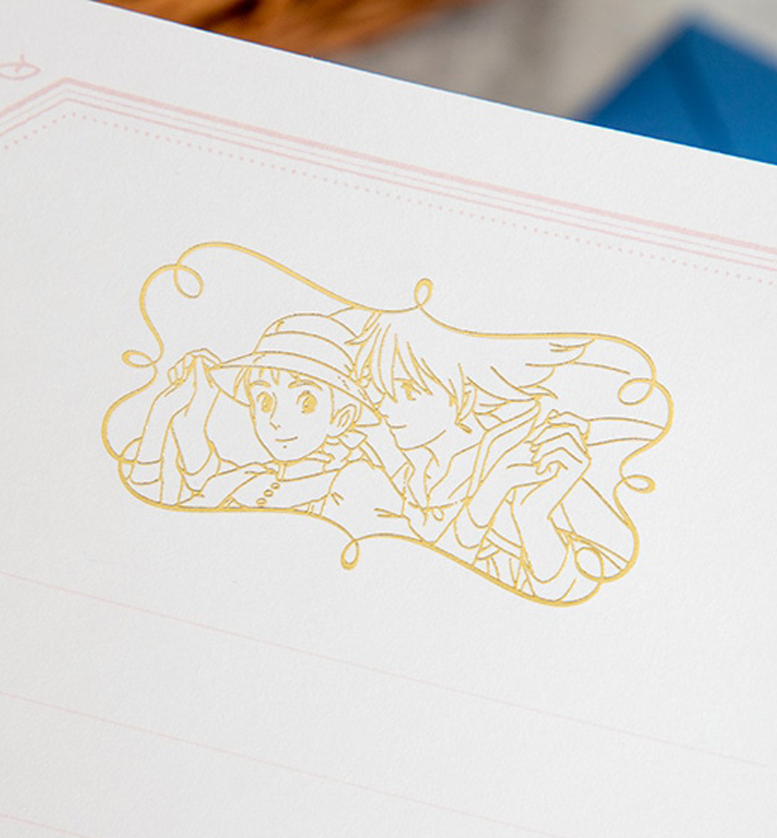 Howl's Moving Castle Service Letter Set [Gold Foil]