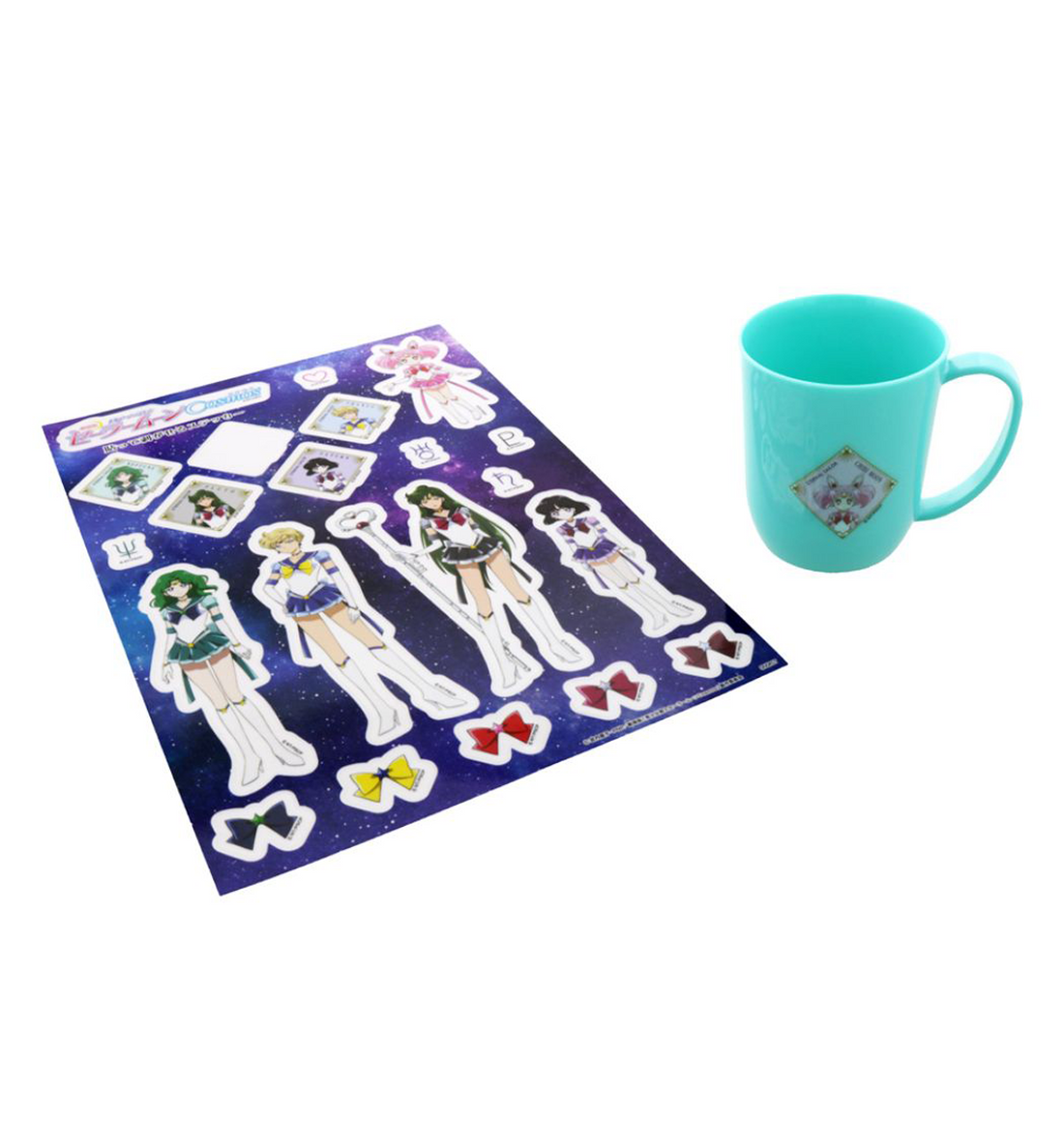 Sailor Moon Pretty Guardian Clear Sticker [Moon Cosmos B]