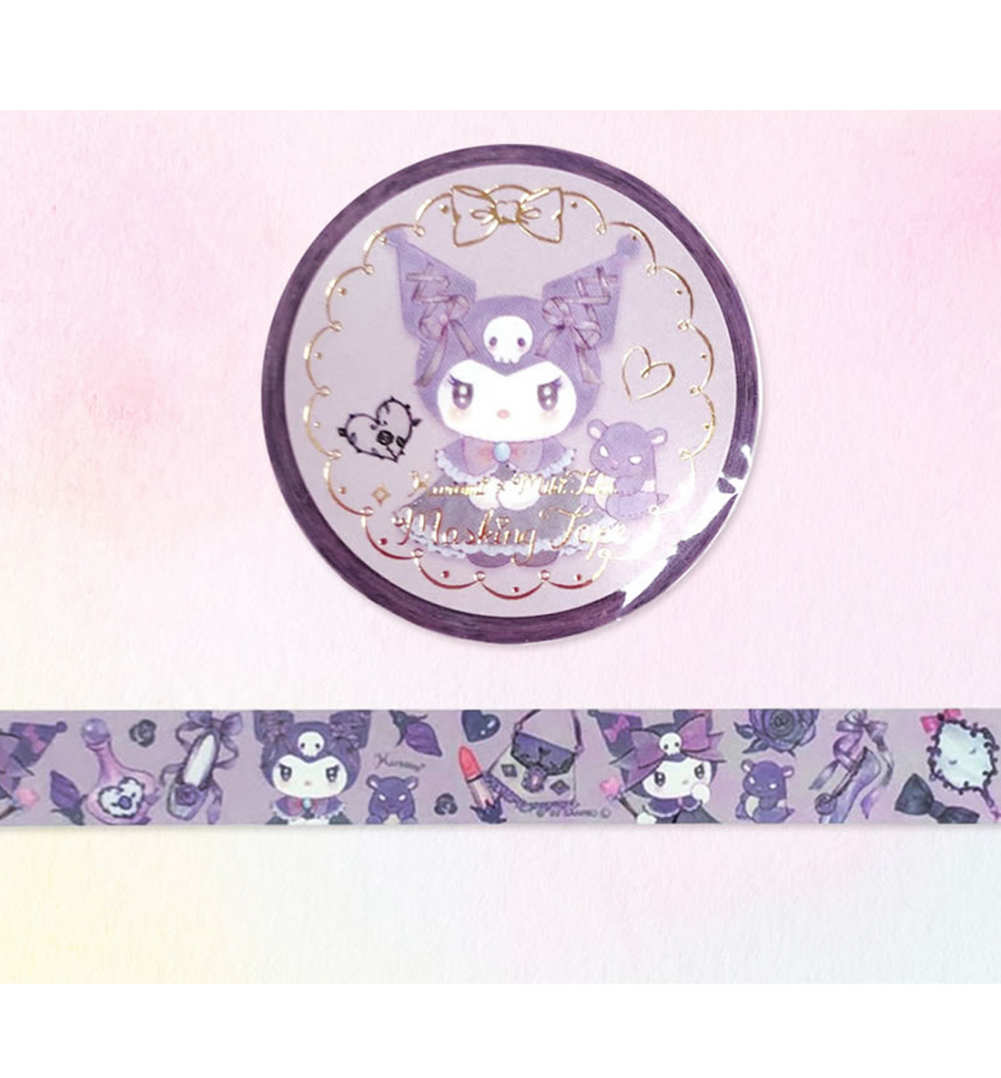 Sanrio Kuromi & Miki Takei Washi Tape