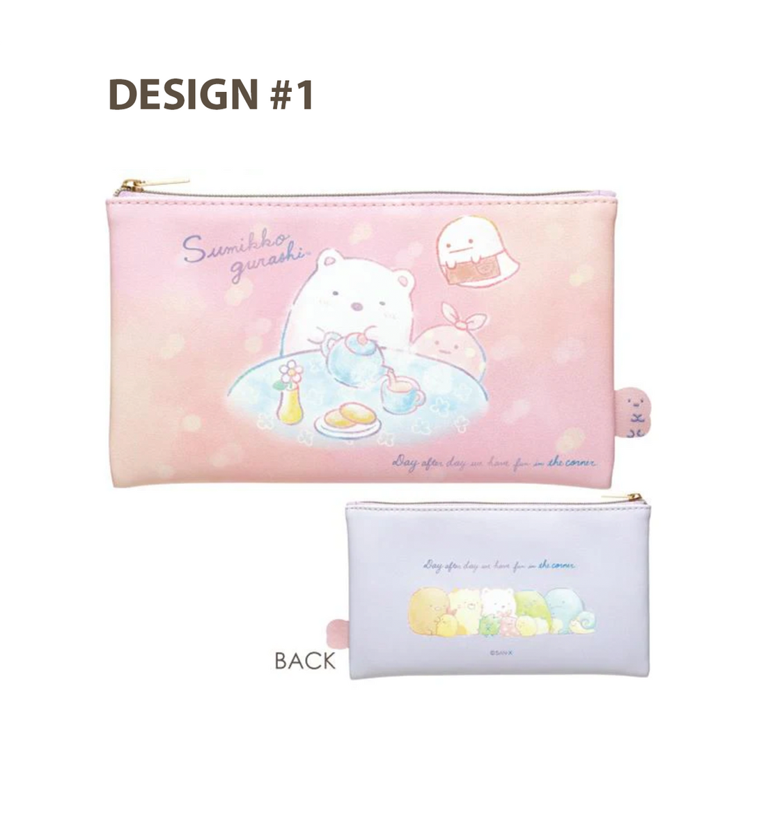 Sumikko Gurashi Flat Pouch [Futoshita Shunkan No Sumikko]